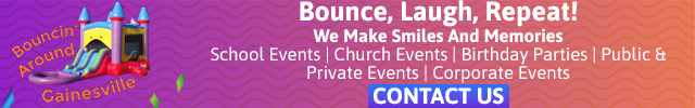 Advertisement image for Bouncin Around Gainesville, LLC