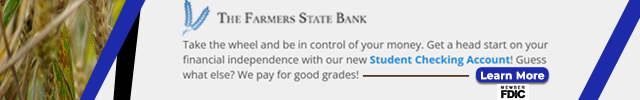 Advertisement image for The Farmers State Bank