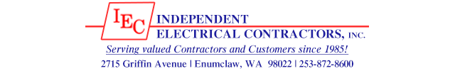 Advertisement image for Independent Electrical Contractors Inc