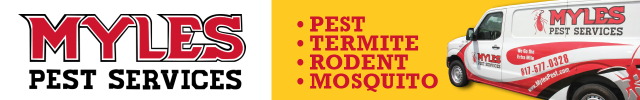 Advertisement image for Myles Pest Services