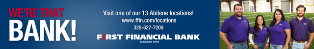 Advertisement image for First Financial Bank