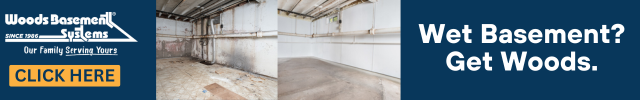 Advertisement image for Woods Basement Systems