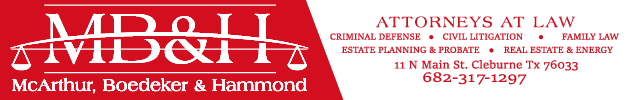 Advertisement image for McArthur & Boedeker Attorneys at Law