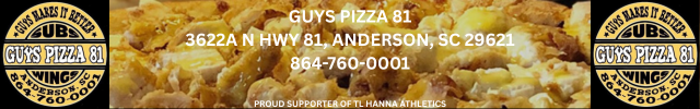 Advertisement image for Guys Pizza 81