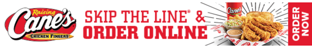 Advertisement image for Raising Canes