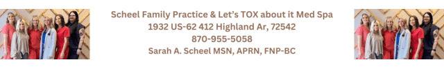 Advertisement image for Scheel Family Practice and Lets Tox About it Med Spa