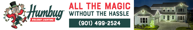 Advertisement image for Humbug Holiday Lighting of Collierville