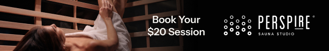 Advertisement image for Perspire Sauna Studio