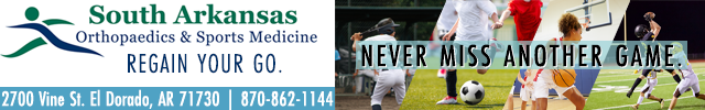 Advertisement image for South Arkansas Orthopaedics