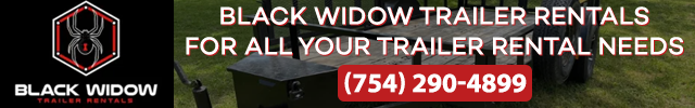 Advertisement image for Black Widow Trailer Rentals