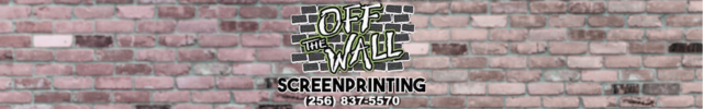 Advertisement image for Off the Wall Screenprinting