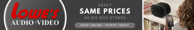Advertisement image for Lowes Audio Video 
