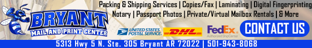 Advertisement image for Bryant Mail and Print Center 