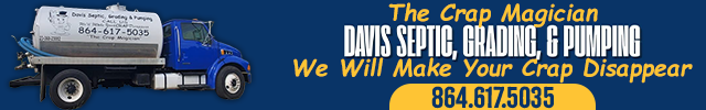 Advertisement image for Davis Septic, Grading & Pumping