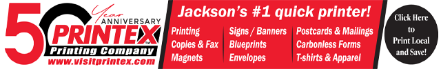 Advertisement image for Printex Printing Company