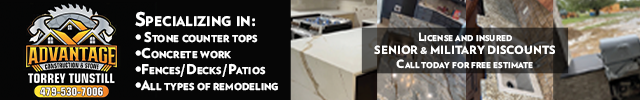 Advertisement image for Advantage Constuction & Stone 