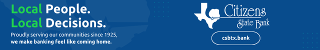 Advertisement image for Citizens State Bank-Brenham