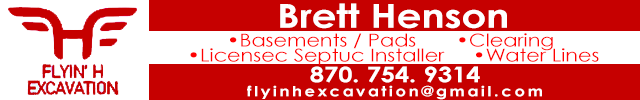Advertisement image for Flyin’ H Excavation
