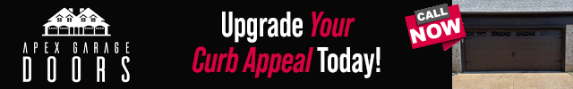 Advertisement image for Apex Garage Doors