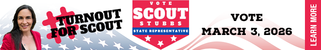 Advertisement image for Scout Stubbs for State Representative