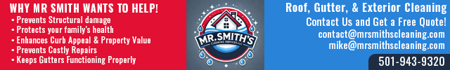 Advertisement image for Mr. Smith’s Cleaning Services
