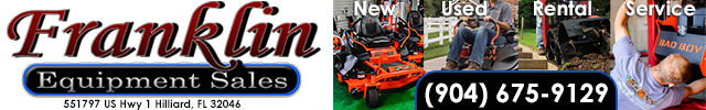 Advertisement image for Franklin Equipment Sales 