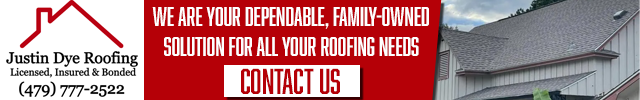 Advertisement image for Justin Dye Roofing