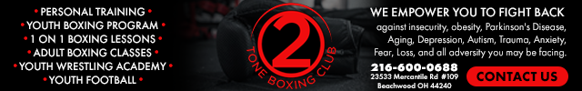 Advertisement image for 2 Tone Boxing Club