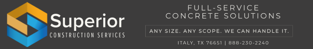 Advertisement image for Superior Commercial Concrete