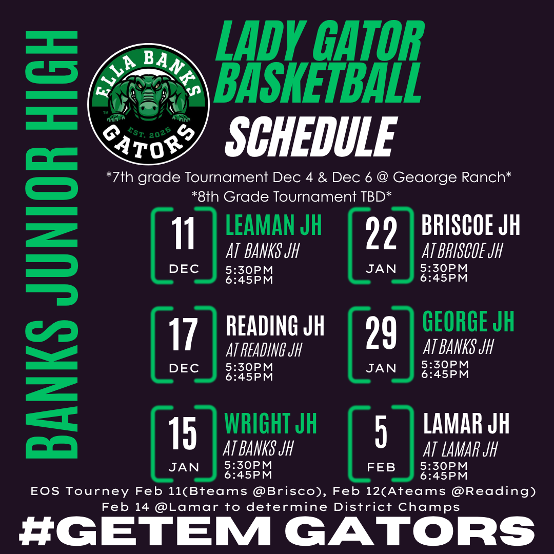 Ella Banks Junior High School (Richmond, TX) Athletics