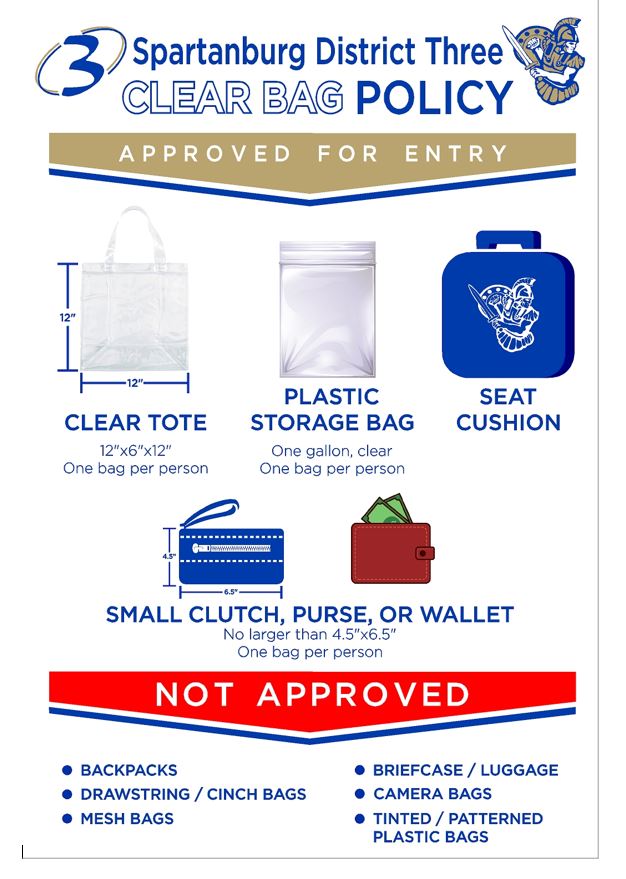 Georgia Southern Athletic Department implementing clear bag policy