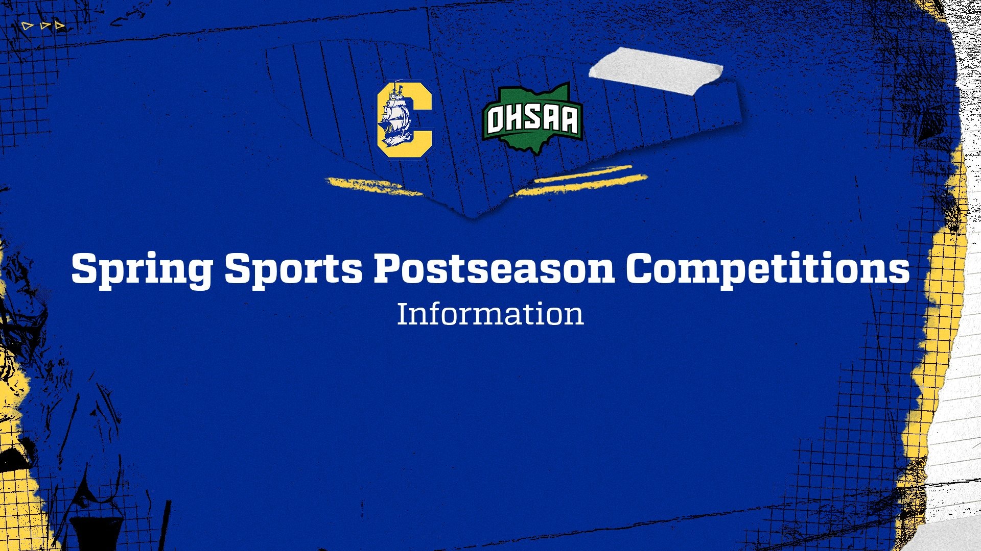 Slide 0 - Spring Sports Postseason Competition Information