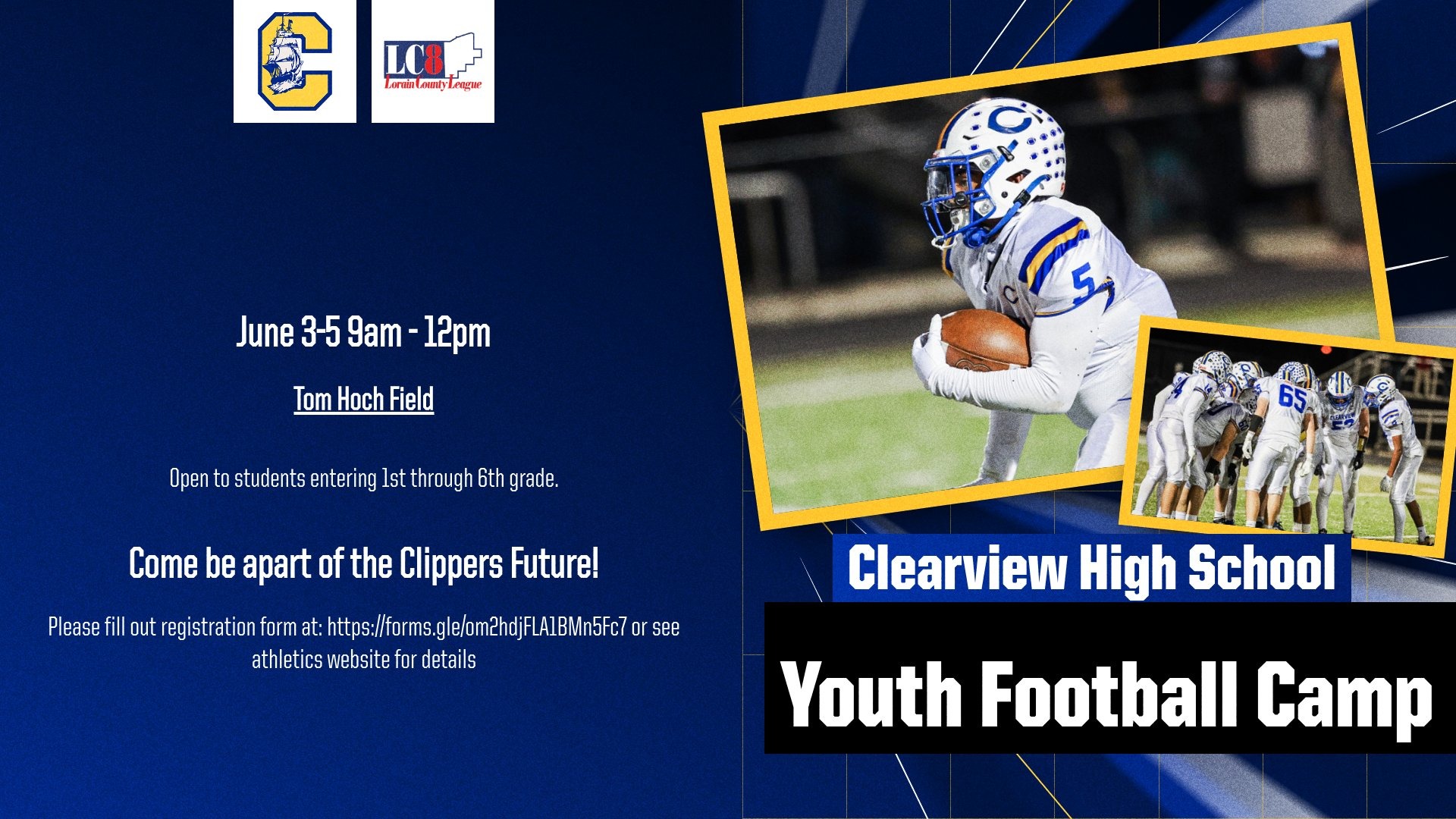 Slide 1 - CHS Youth Football Camp