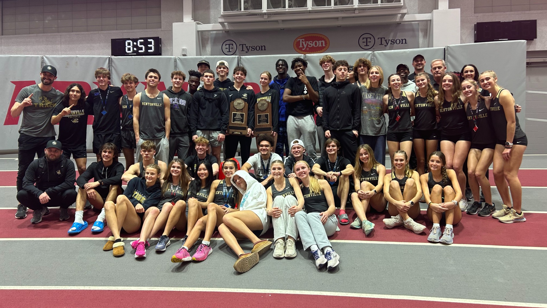 Coed Track And Field Team Photo 1