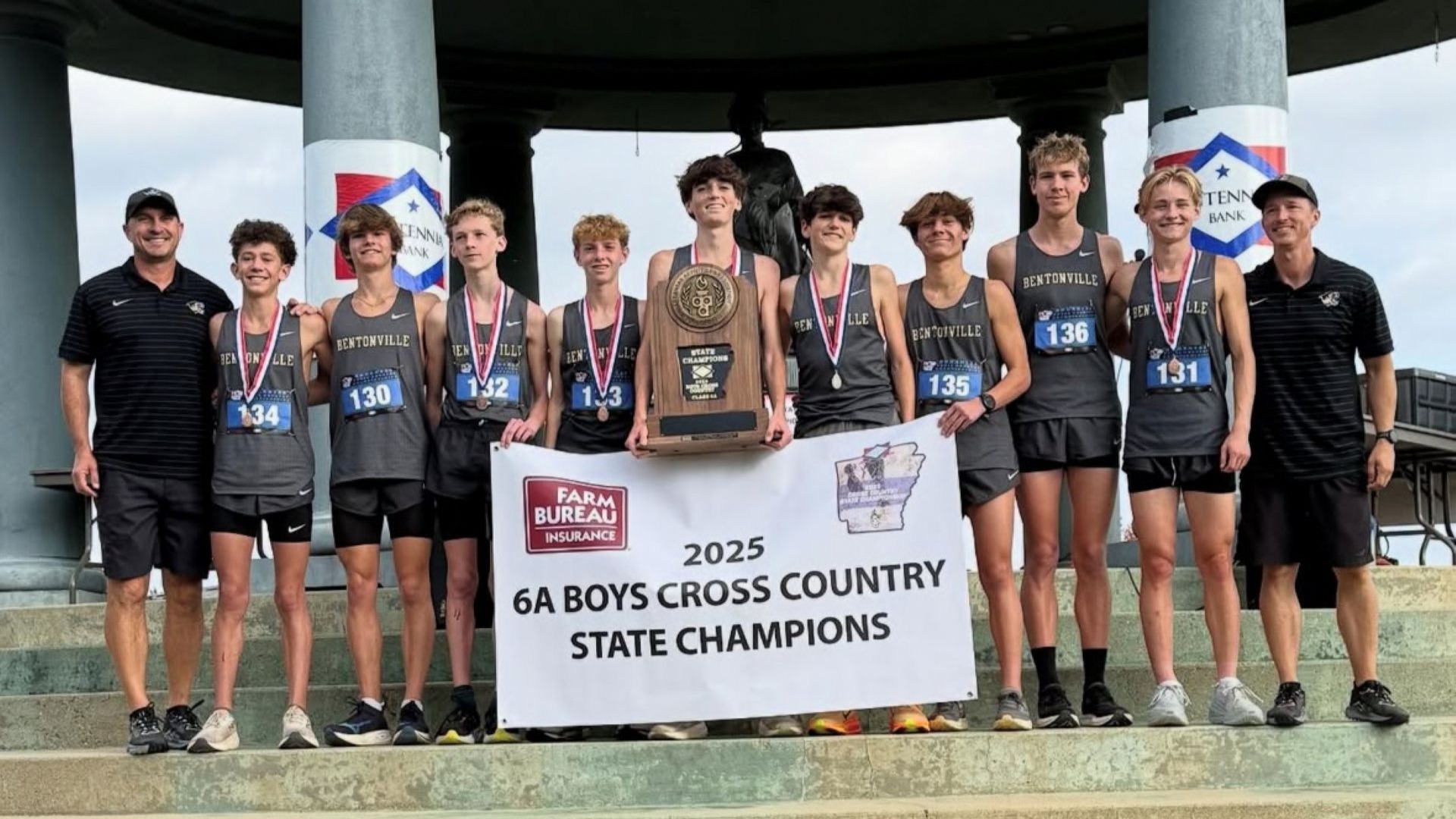 Boys Cross Country Team Photo