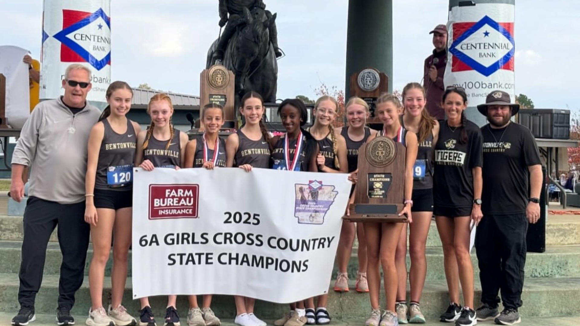 Slide 2 - 2025 6A Girls XC State Champs