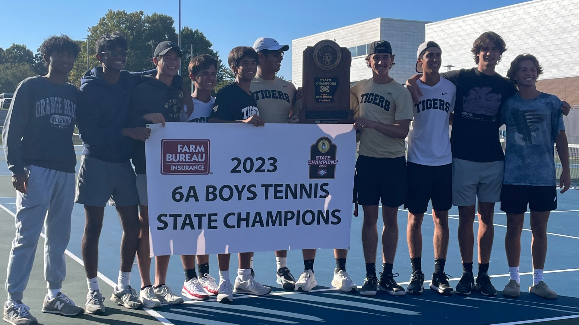 Boys Tennis Team Photo