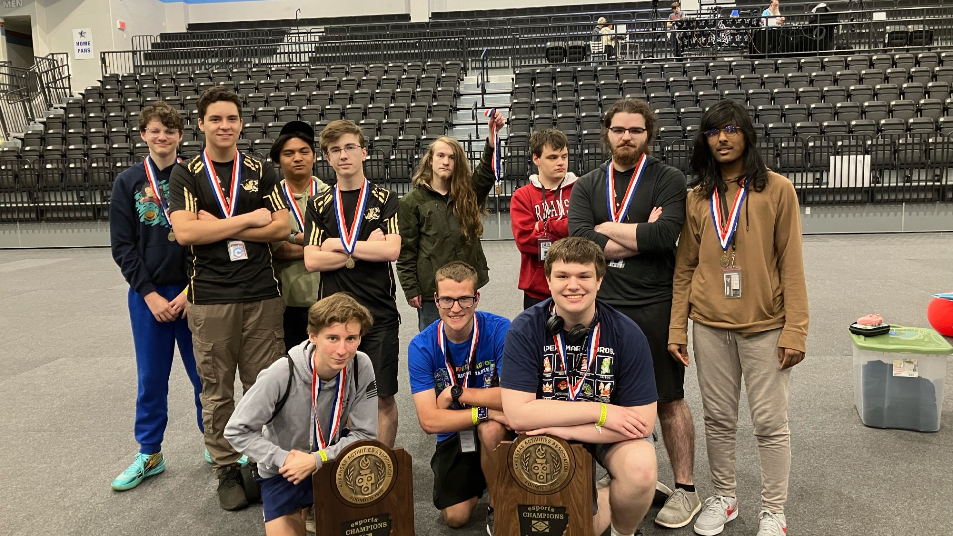 Coed E-Sports Team Photo
