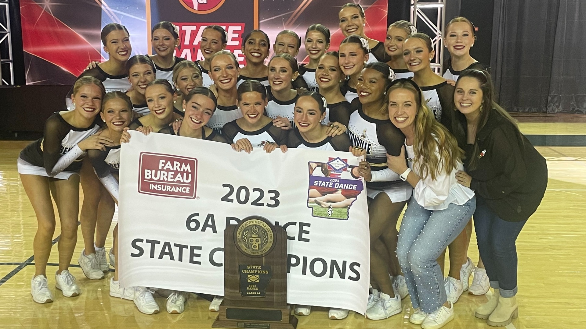 Slide 8 - Golden Tamers - STATE CHAMPS (4 Peat) / 5th @ UDA Nationals (Kick)