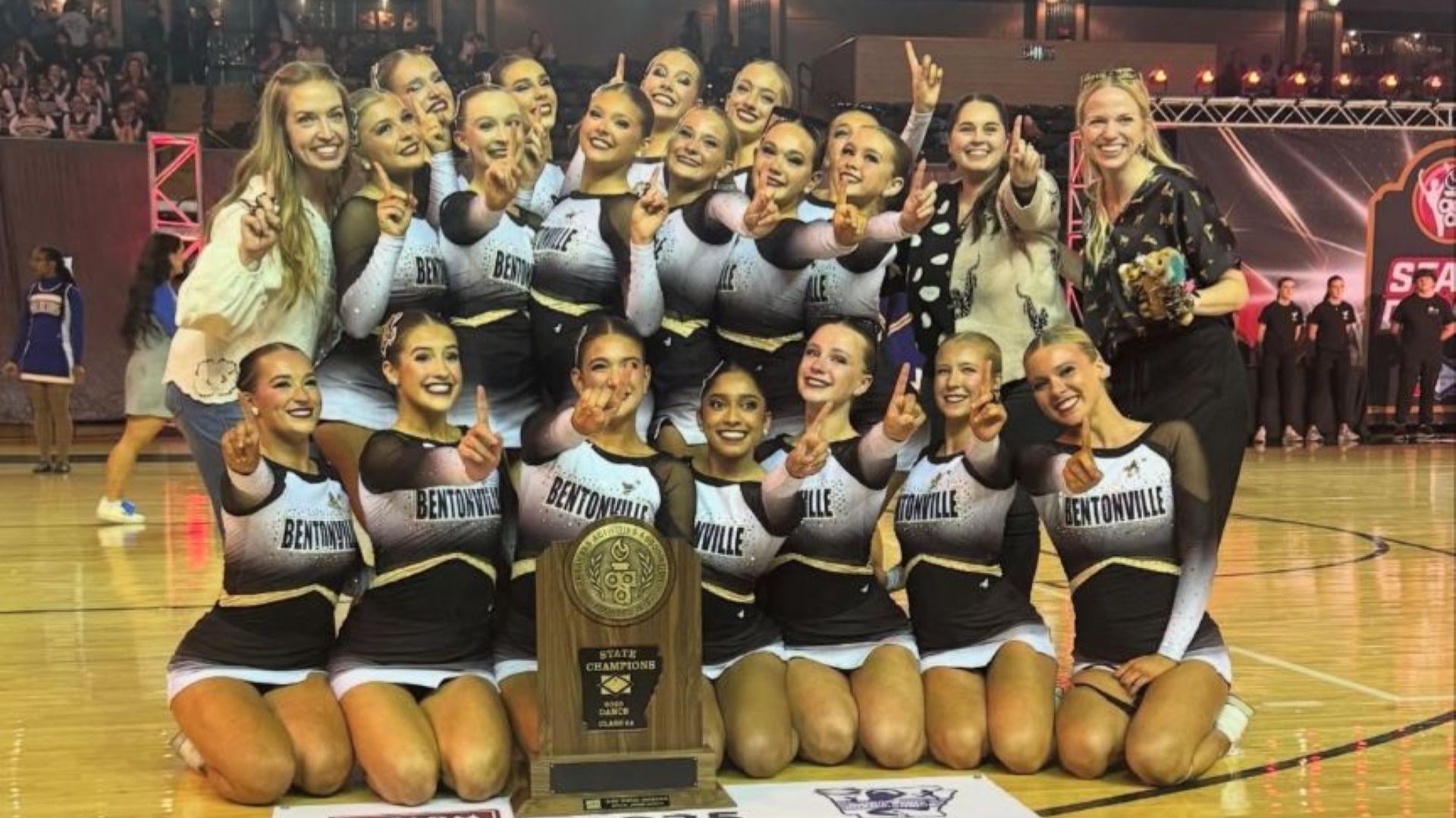 Girls Dance Team Photo
