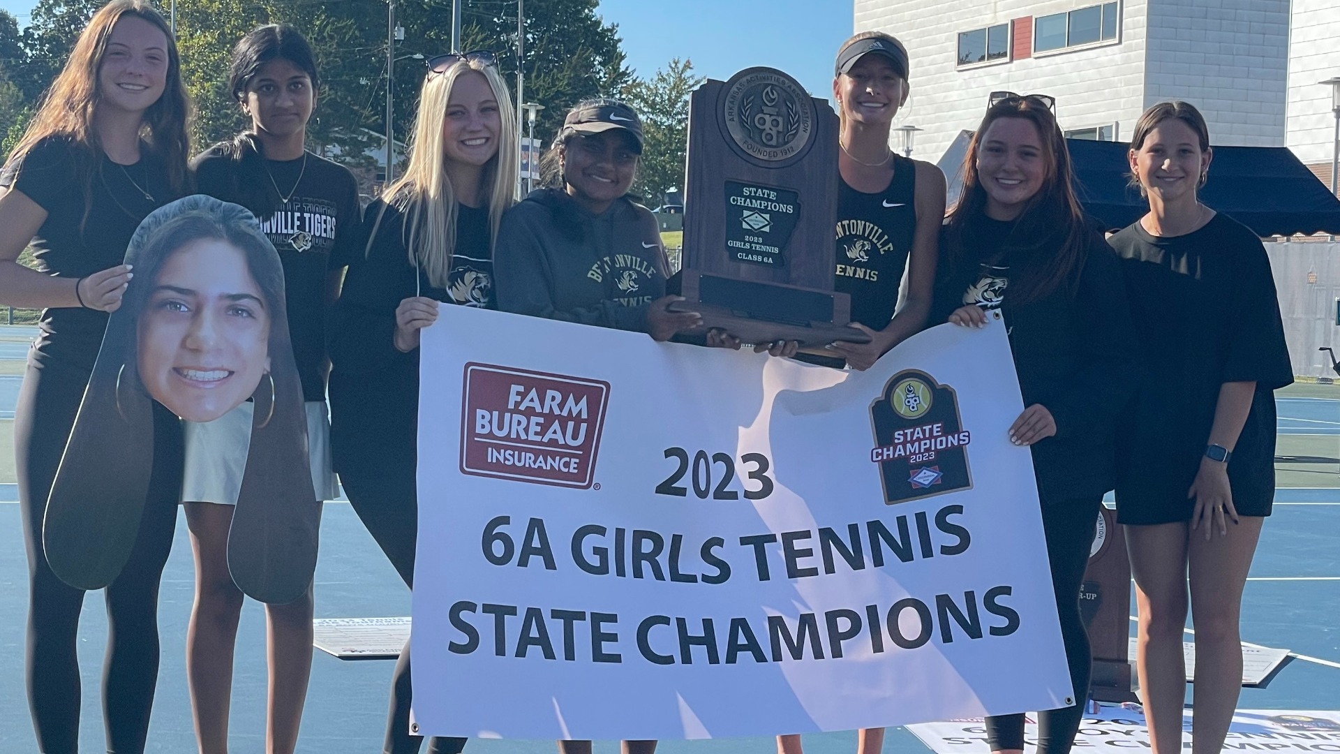 Girls Tennis Team Photo