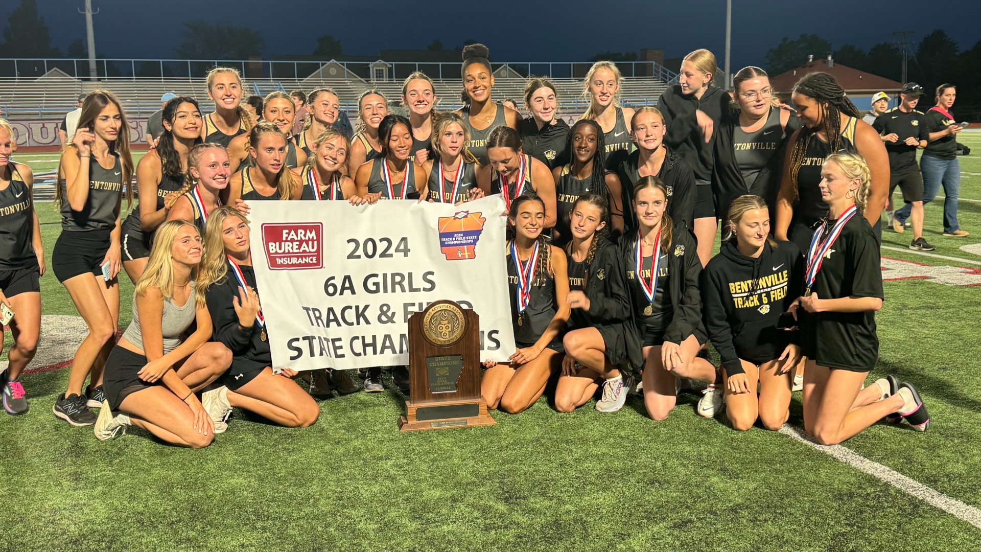 Girls Track And Field Team Photo