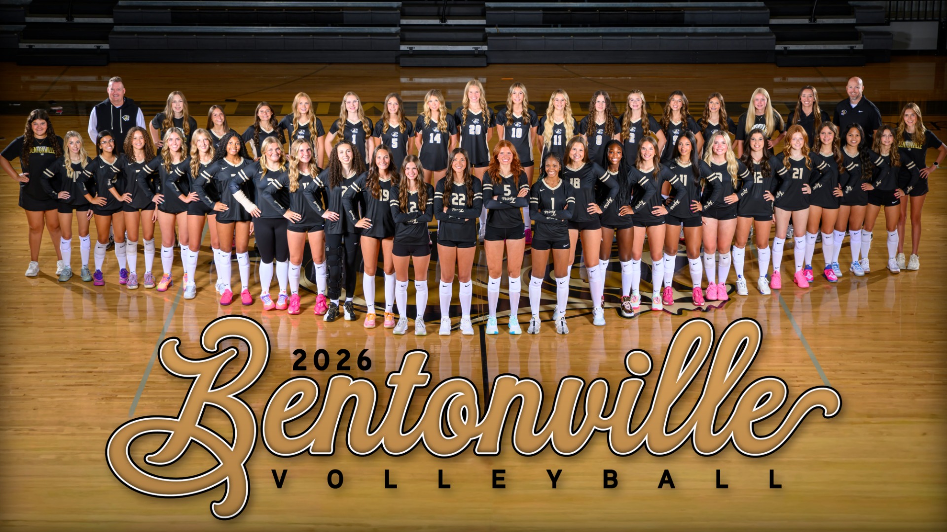 Girls Volleyball Team Photo