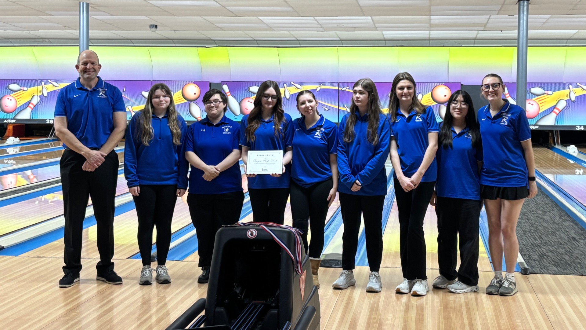 Slide 0 - Girls Conference Champs!