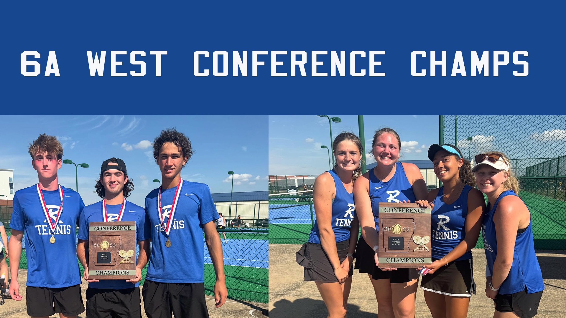Slide 0 - 6A Boys and Girls West Conference Champions