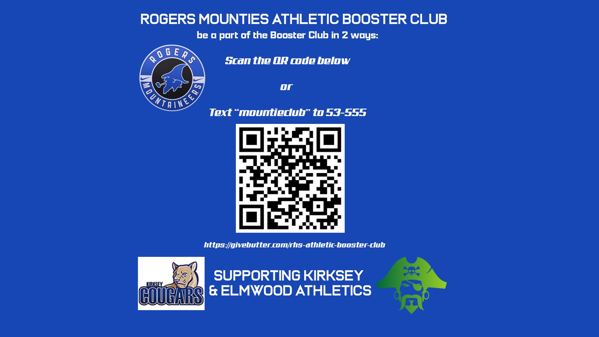 Join Rogers Mounties Athletics Booster Club