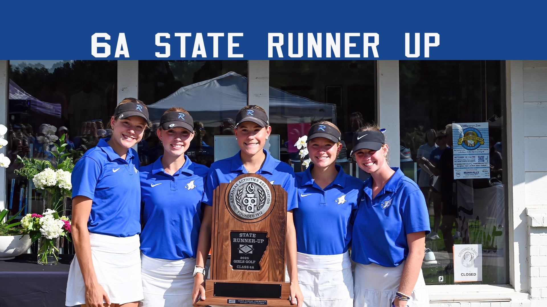 Slide 2 - 6A Girls Golf State Runner Up 2025