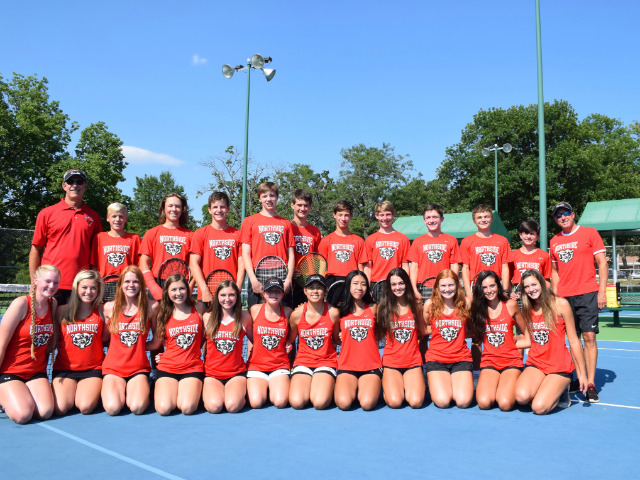 2018-19 Northside Tennis Team
