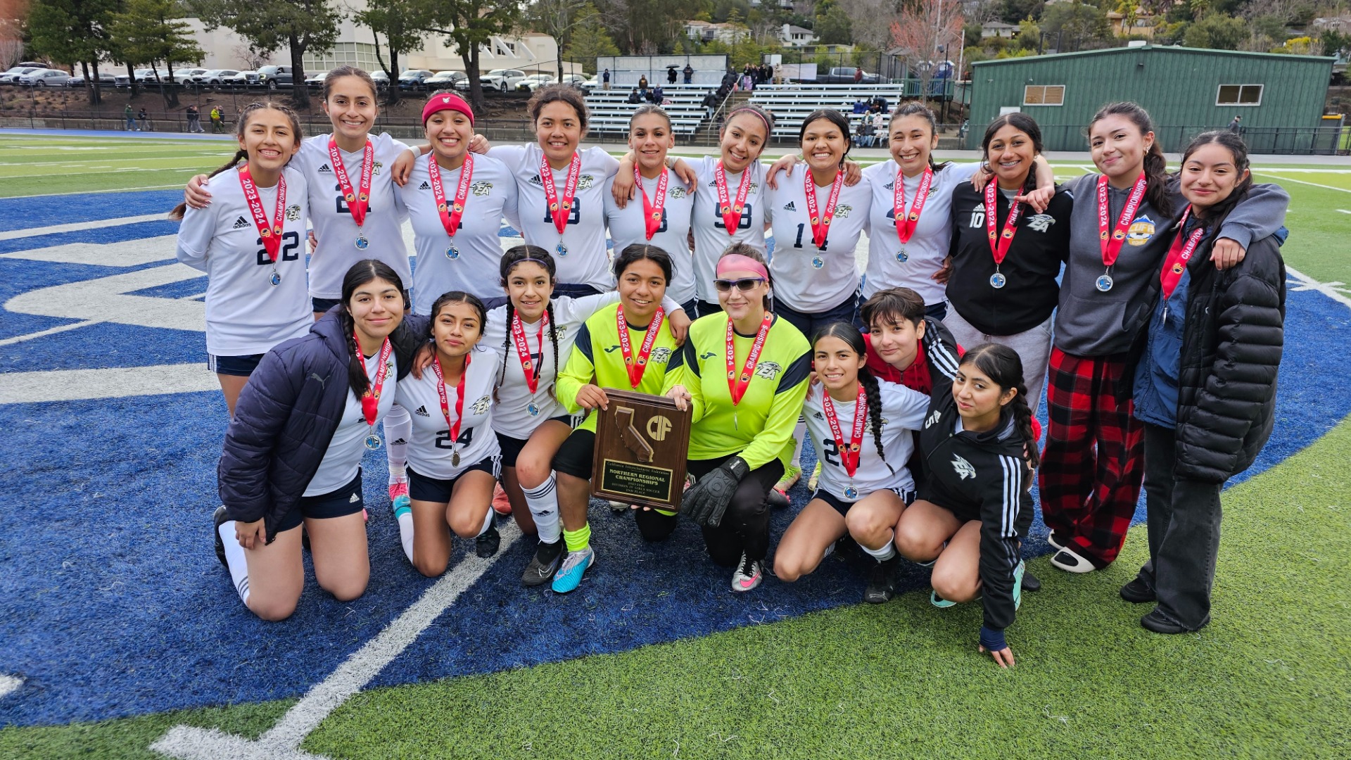 Everett AlvarezSlide 1 - Girls Soccer Makes History!