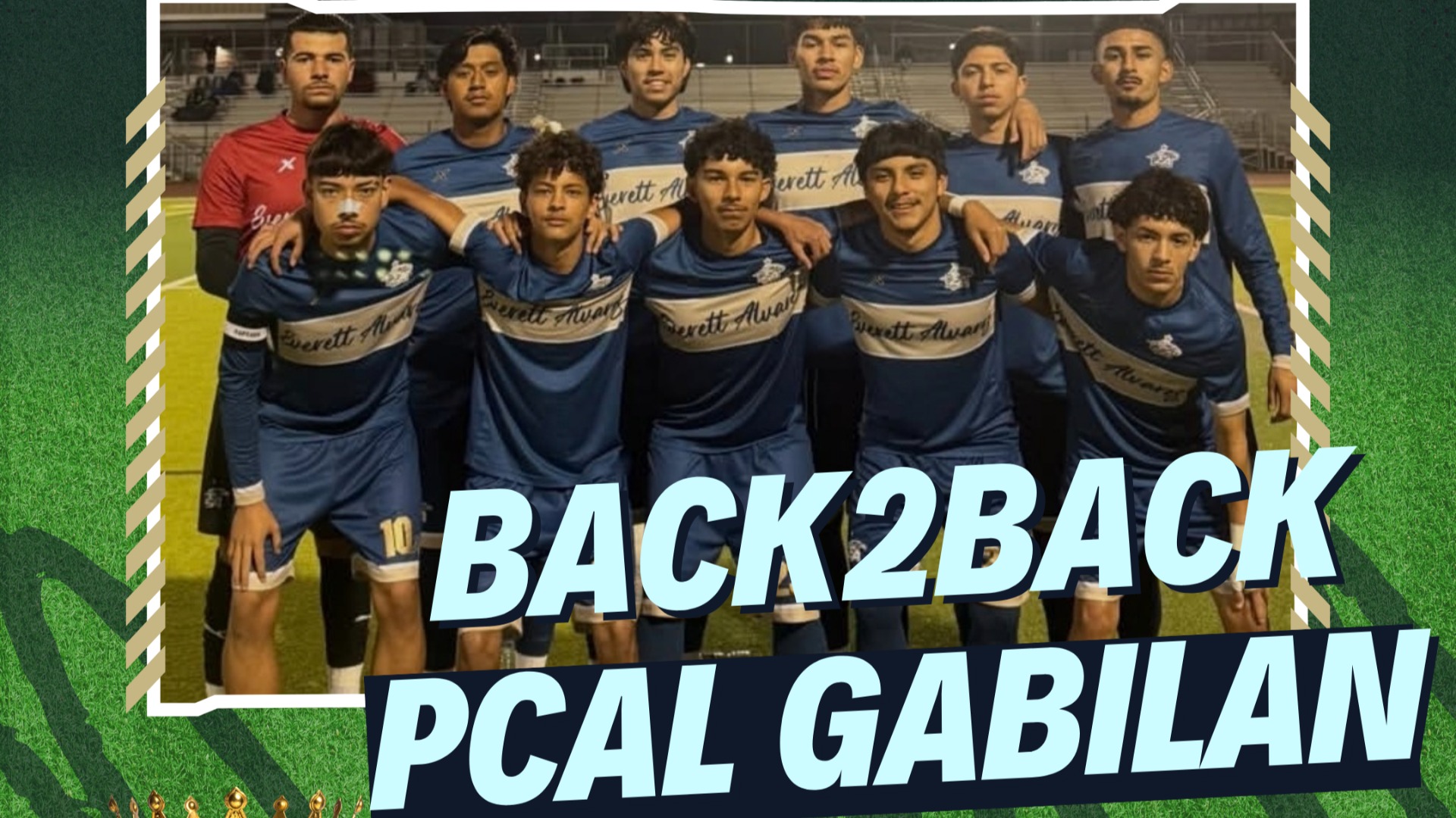 Slide 0 - BACK-2-BACK PCAL GAB CHAMPS!